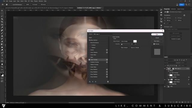 PRISM LENS Effect With Photoshop | + Project File