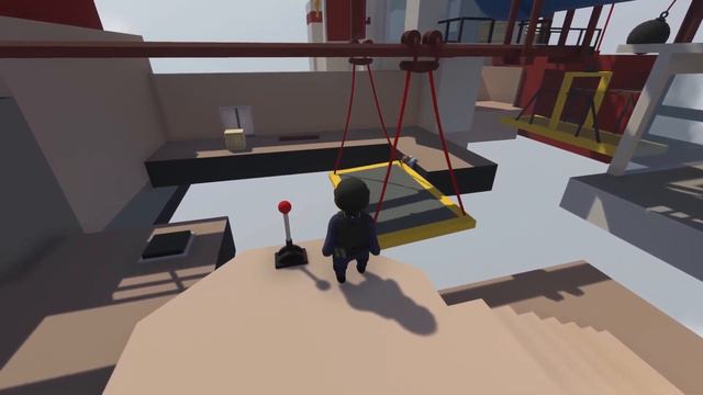 КАК ЭТО ПРОЙТИ?! Human Fall Flat #1 смотреть онлайн