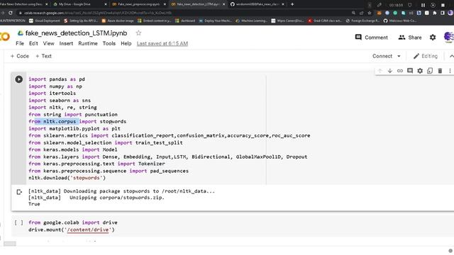Fake News Detection using Deep Learning LSTM Approach in Python | Tutorial with Code walkthrough смотреть онлайн