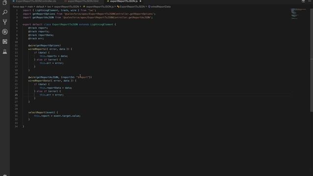 56. Export a Salesforce Report as JSON смотреть онлайн