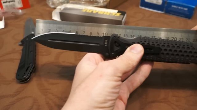 Schrade MA5S - типа военный складень (Military Folder) смотреть онлайн