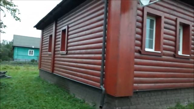 Отделка фасада дома блокхаусом смотреть онлайн