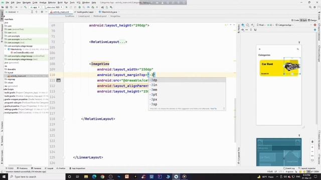 Categories design in android studio - Cardview ui design android studio смотреть онлайн