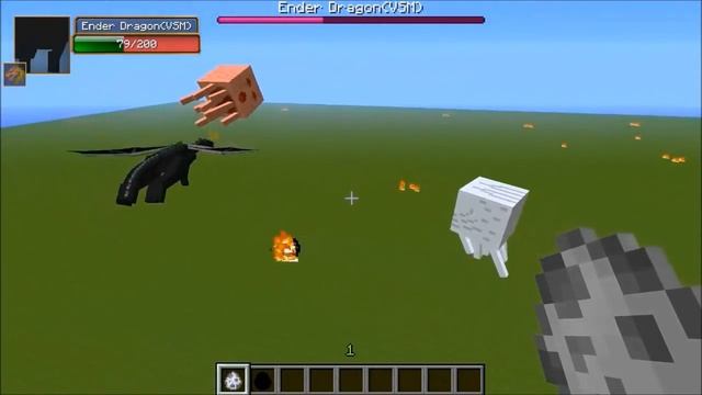 ENDER DRAGON VS GHAST - Minecraft Mob Battles - Arena Battle
