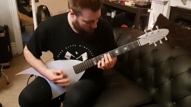 Jackson USA Custom Shop Randy Roswell Rhoads Aluminum Body Guitar demo sound Luke Allatt of Piston смотреть онлайн