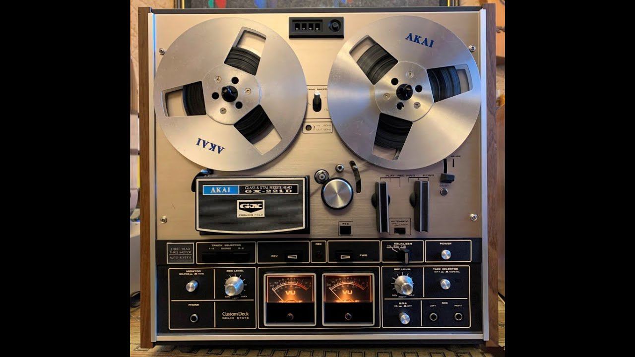Демонстрация  Akai GX-221D