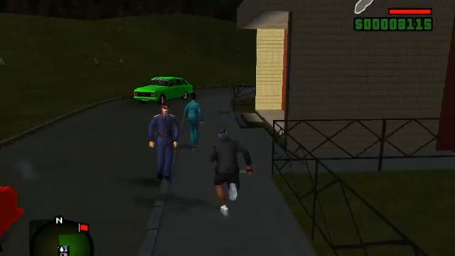 GTA:CR - 19# - Безумный парень дразнит и режет прохожих 2 ;D