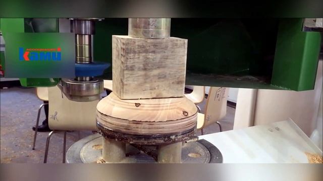 Автоматический копировально-фрезерный станок EcoWood MX7205. Изготавливаем дно вазы смотреть онлайн