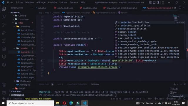 Laravel 9 - Hospital Management system part 20 | Dynamic dependant drop-down смотреть онлайн