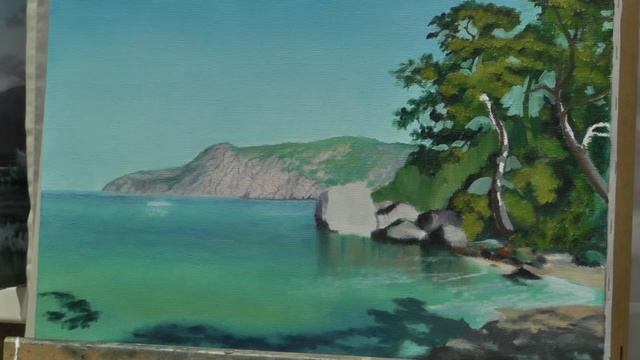 Занятие в школе живописи #19 смотреть онлайн