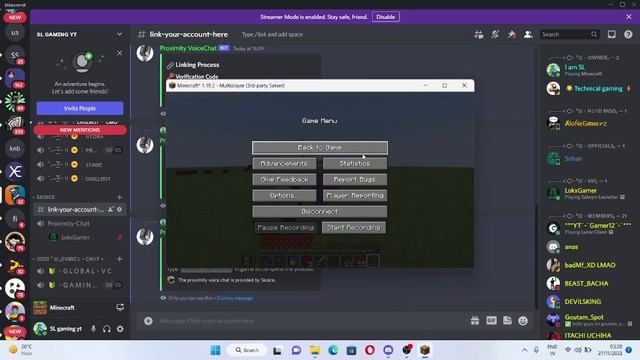Play minecraft lifesteal smp with voice chat | how to join voice chat in minecraft смотреть онлайн