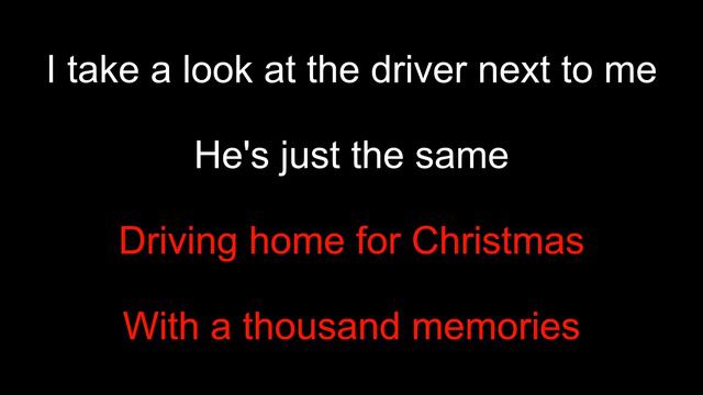 Chris Rea • Driving Home For Christmas • Karaoke (Alternative Version) смотреть онлайн
