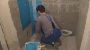 Гидроизоляция санузла перед укладкой плитки: инструкция за 2 минуты.