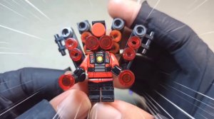 lego skibidi toilet | upgraded titan tvman vs upgraded titan speakerman | unofficial Lego