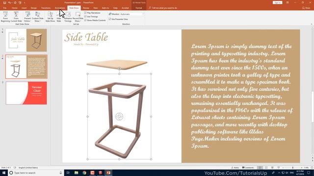 Import 3D Model in PowerPoint | SketchUp to Microsoft Office смотреть онлайн