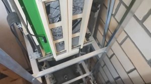 Макет лифта OTIS на базе контроллера MCS-321M первая обкатка