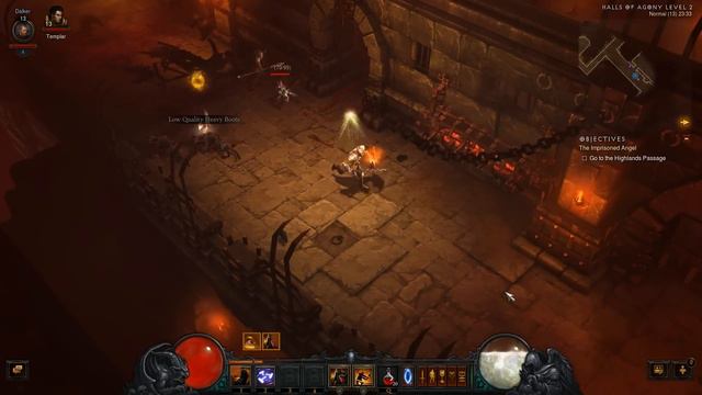 DIablo III Reaper of Souls Beta. Crusader Gameplay part 3 смотреть онлайн