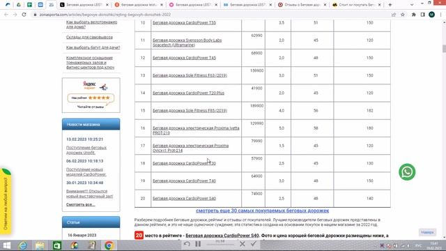 Беговая дорожка LEISTUNG LINE S30 отзывы и обзор репутации в интернете смотреть онлайн