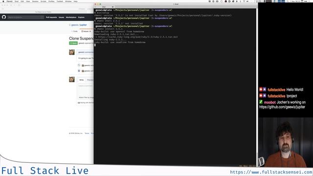 Full Stack Live 2018-11-01: Starting a new project смотреть онлайн
