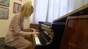 Симахина Алиса - А. Лев. Октавный этюд фа мажор.