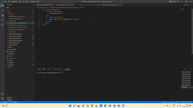 Angular 13 Tutorial #14 Pass data using BehaviorSubject смотреть онлайн