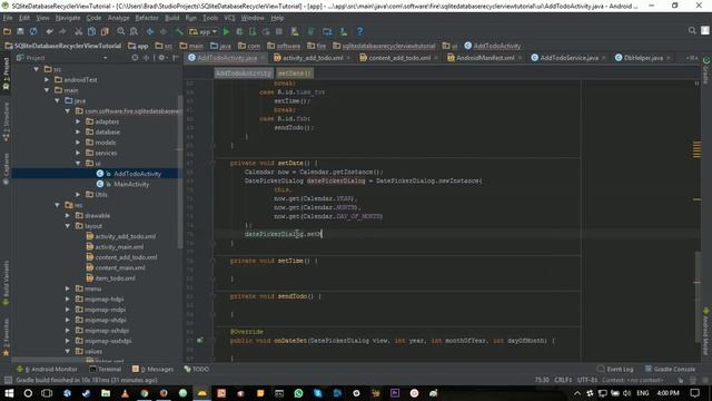 Hooking up a SQLiteDatabase with a Loader Manager, Intent Service and RecyclerView (part 5) смотреть онлайн