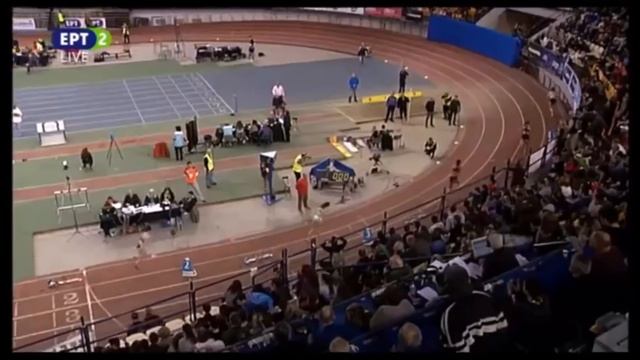 Fit Greek track and field athlete смотреть онлайн