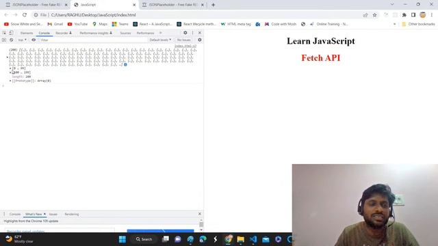 Fetch API (Introduction ) & Event Loop in JavaScript смотреть онлайн