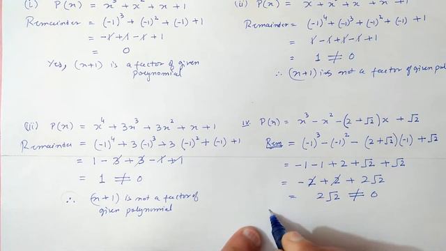 Maths 9, Ex.2.4 (Q.1,2) Polynomials | Ncert Maths Class 9 | Cbse.