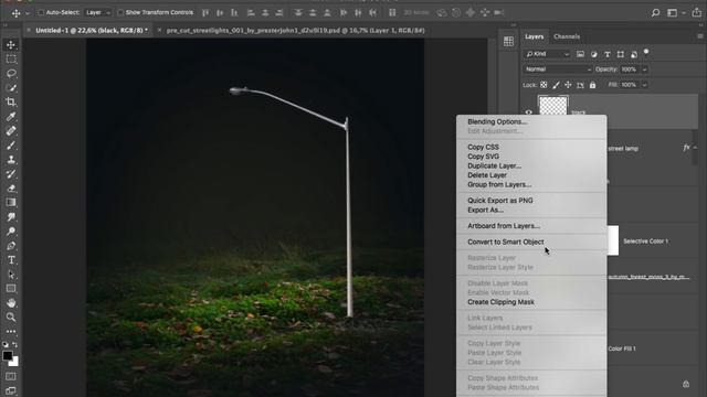 Photoshop Tutorial - How to Make a Background for Photo Manipulation