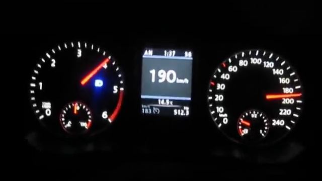 Volkswagen Multivan T5 DSG 2.0 TDI Bus accelerate from zero up to Vmax смотреть онлайн