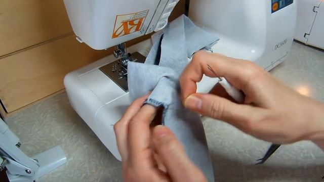 Как быстро и красиво распустить оверлочный шов. смотреть онлайн
