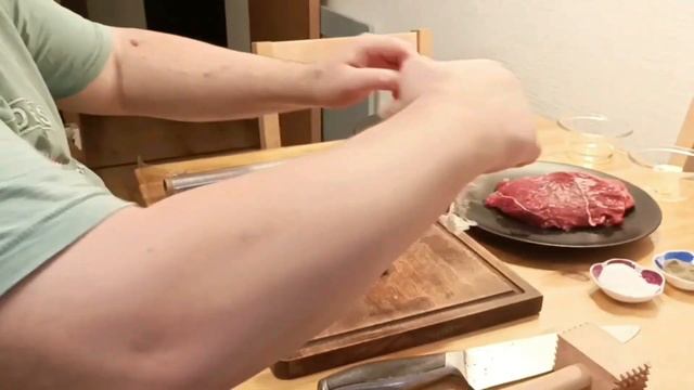 Лангет. Отбивная из говяжьего филе. Вкусно как в дорогом ресторане и просто как мы любим. смотреть онлайн