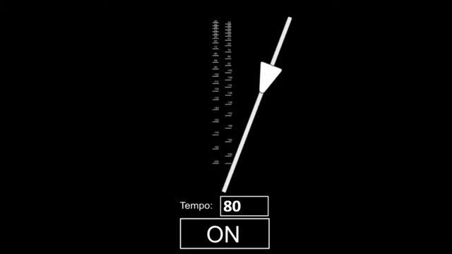 80 BPM Metronome beat [ADAGIETTO] смотреть онлайн