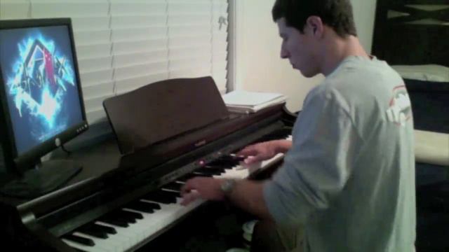 Skrillex - Scary Monsters and Nice Sprites (Piano Cover) смотреть онлайн