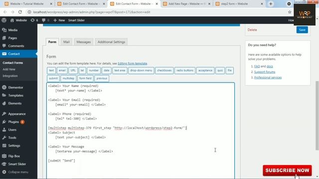 How To Create A Multi Step Form on Wordpress (FREE) in Hindi смотреть онлайн