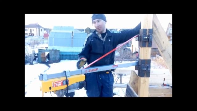 Строительство дома из бруса сечением 20 на 20 см Лайфхаки смотреть онлайн