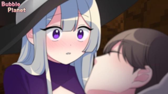 A witch who sneaked into Steve's house | Minecraft anime | смотреть онлайн