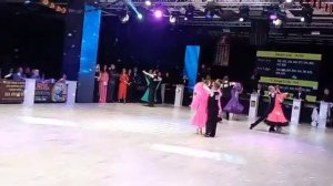 Медленный вальс, турнир по бальным танцам Юниоры 1Д класс, стандарт