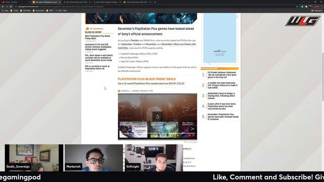 PlayStation Plus Games December 2021 | The Monthly Leaks Continue! смотреть онлайн