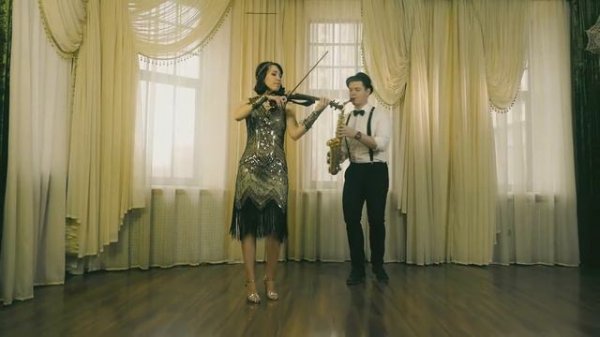 Яркий и восхищающий дуэт скрипка и саксофон Bellissimo music Production