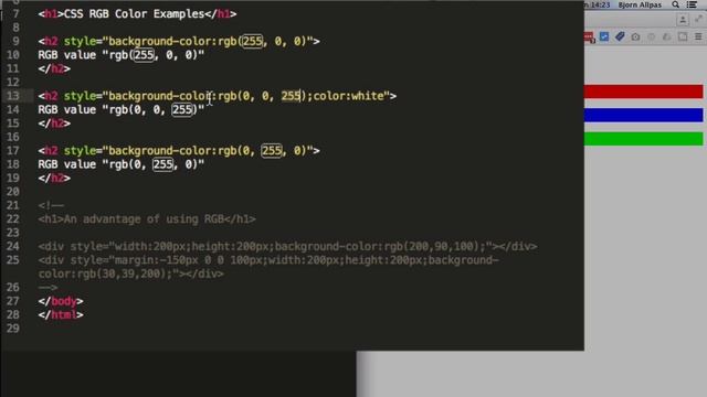 How To Use RGB In CSS To Change The Color Of Almost Anything смотреть онлайн