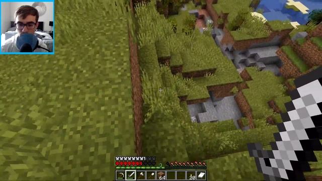 ZOMBIES EVERYWHERE! | Tyler Lives for a bit in Minecraft Modded Ultrahardcore | 3 смотреть онлайн