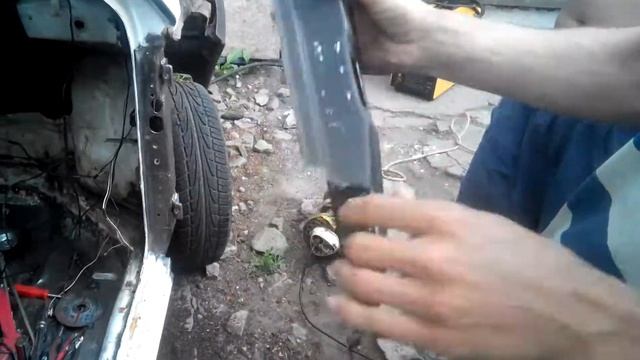 Ремонт машины стойка безконтактная сварка прикол