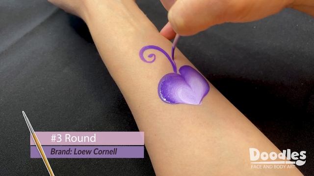 One Stroke Heart: Face Painting Tutorial смотреть онлайн