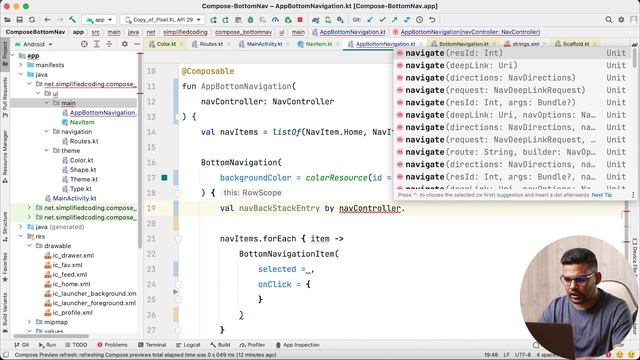 Jetpack Compose Bottom Navigation Bar - #11 Jetpack Compose Crash Course смотреть онлайн