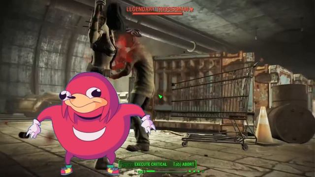 Fallout 4 but I have Every Perk and EVERY ENEMY IS LEGENDARY смотреть онлайн