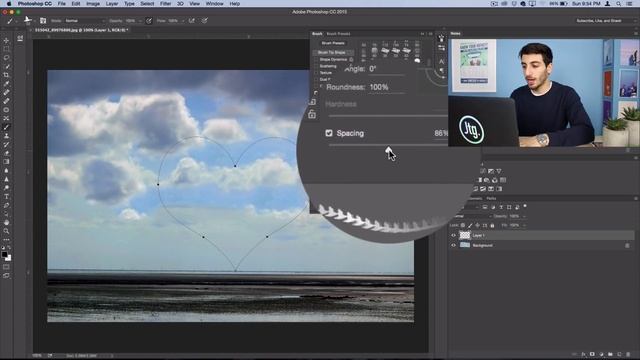 How to create a Heart Shaped Flock of Birds in Photoshop CC Tutorial смотреть онлайн
