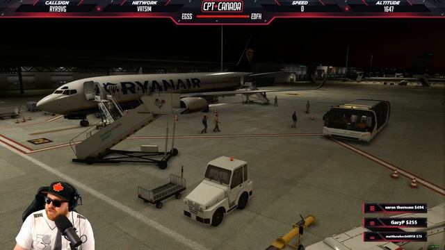 MSFS LIVE | Real World Ryanair OPS + GSX Pro | 737-800 | Stansted to Frankfurt Hahn (Round-trip) смотреть онлайн