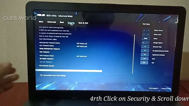 How to Disable or Turn off Secure Boot on ASUS Windows 10 for Dual Os Installation. 100% working. смотреть онлайн
